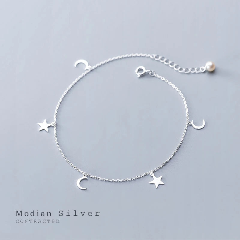 925 Sterling Silver Celestial Bracelet