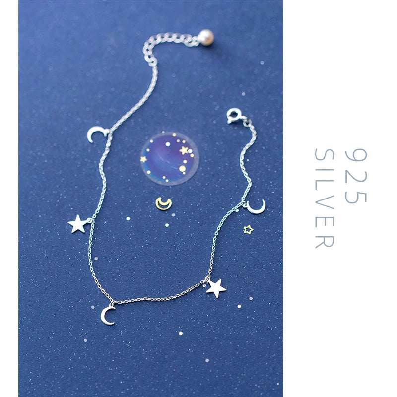 925 Sterling Silver Celestial Bracelet